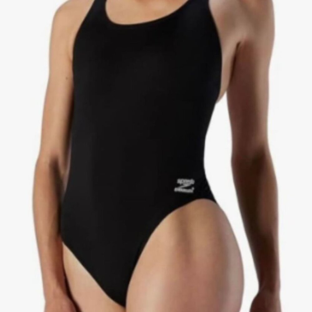 Speedo Women’s Swimsuit One Piece Endurance+ Super Pro Solid Adult. Size 8/34